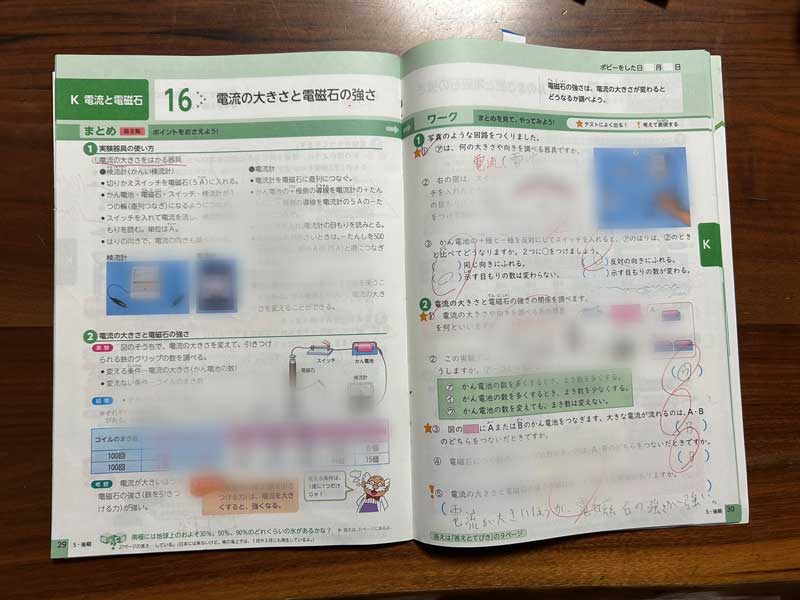 ポピー小学５年生　理科